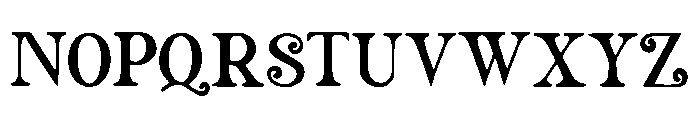 Bael Font UPPERCASE