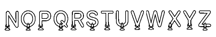 Baela Regular Font UPPERCASE