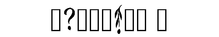 Baeti Regular Font OTHER CHARS