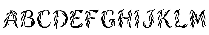 Baeti Regular Font UPPERCASE
