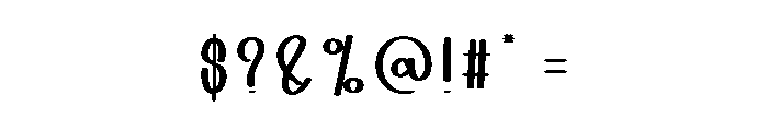 Baewatch Font OTHER CHARS