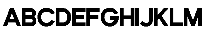 Baftiva-Bold Font UPPERCASE