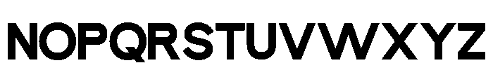 Baftiva-Bold Font UPPERCASE