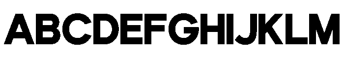 Baftiva-ExtraBold Font UPPERCASE