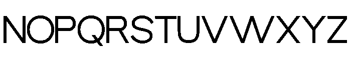 Baftiva-ExtraLight Font UPPERCASE