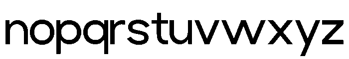 Baftiva-Light Font LOWERCASE