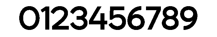 Baftiva-Medium Font OTHER CHARS