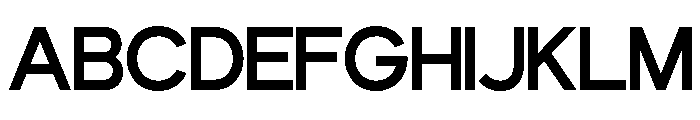 Baftiva-Medium Font UPPERCASE