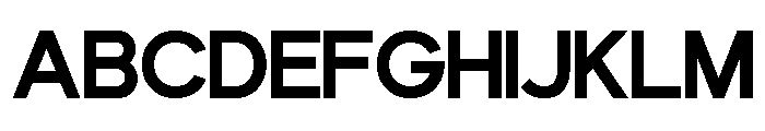 Baftiva Semi Bold Font UPPERCASE