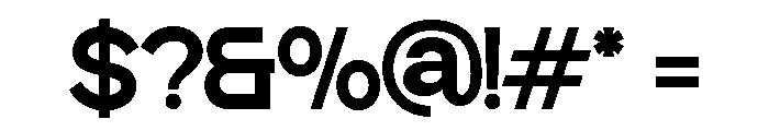 Baftiva-SemiBold Font OTHER CHARS