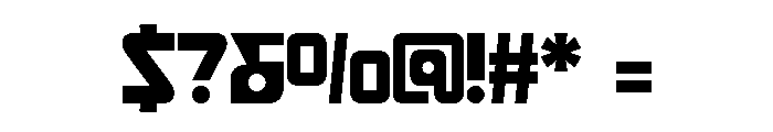 Bageba Regular Font OTHER CHARS