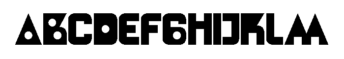 Bageba Regular Font UPPERCASE
