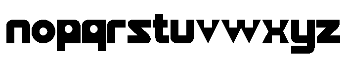 Bageba Regular Font LOWERCASE
