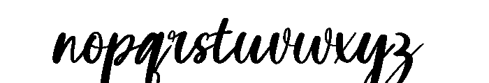 Bagel Split Font LOWERCASE