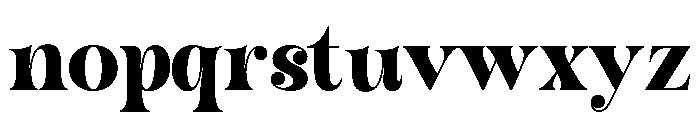 Bagelin-Regular Font LOWERCASE