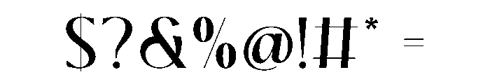 Bagieska Font OTHER CHARS