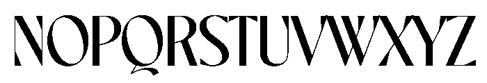 Bagieska Font UPPERCASE