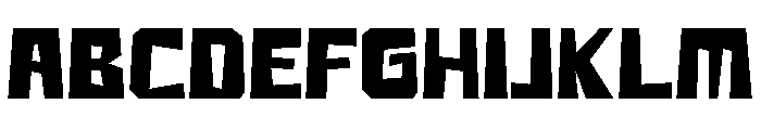 Bagrul Regular Font UPPERCASE