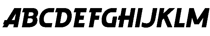 Bagshot Regular Font UPPERCASE