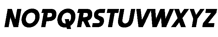 Bagshot Regular Font UPPERCASE