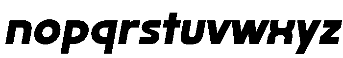 Bagshot Regular Font LOWERCASE