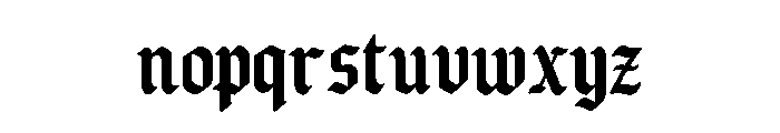Baheula Font Regular Font LOWERCASE