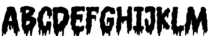 Bahlil Demon Font UPPERCASE