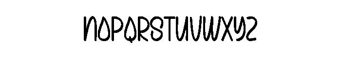 Bailey Caithlyn Font LOWERCASE