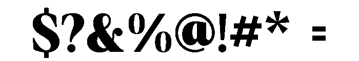 Bailon Extra Bold Extra Bold Font OTHER CHARS