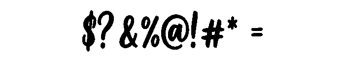 Bailora Font OTHER CHARS