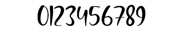 Baiqhuny Regular Font OTHER CHARS