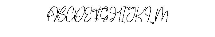 Bakery2 Font UPPERCASE