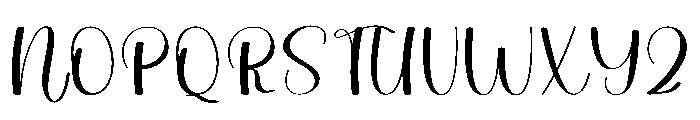 Bakerymilk Font UPPERCASE