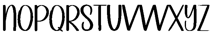 Bakes Font UPPERCASE