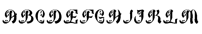 Bakhtiar Font UPPERCASE