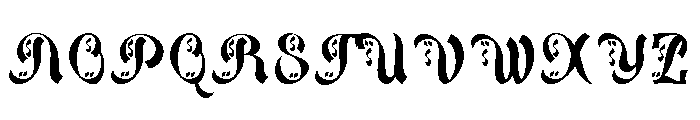 Bakhtiar Font UPPERCASE