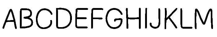 Balamitta Font UPPERCASE