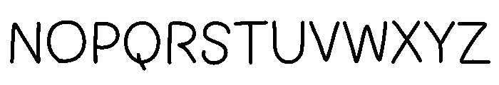 Balamitta Font UPPERCASE