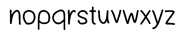 Balamitta Font LOWERCASE