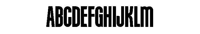 Balance Regular Font UPPERCASE