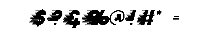 Balap Font OTHER CHARS