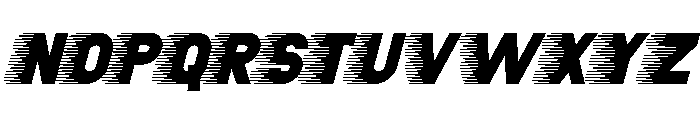 Balap Font UPPERCASE