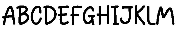 Balavanta Font UPPERCASE