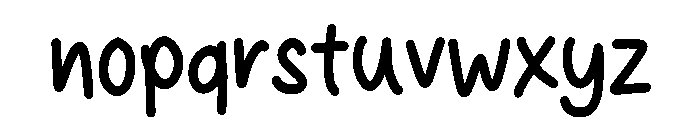 Balavanta Font LOWERCASE