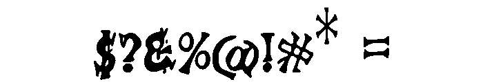 Baldoni Font OTHER CHARS