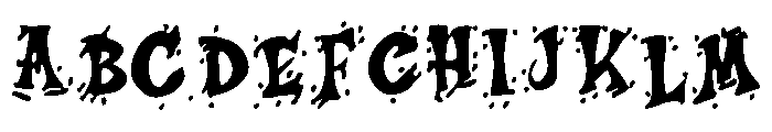 Baldoni Font UPPERCASE