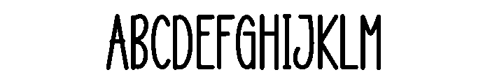 Balensia Font UPPERCASE
