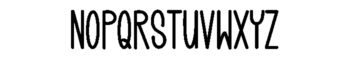 Balensia Font UPPERCASE