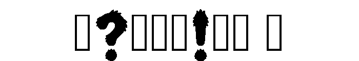 Bali Regular Font OTHER CHARS