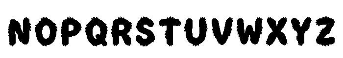 Bali Regular Font LOWERCASE
